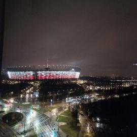 Apartament XIII piętro STADION NARODOWY, hotelli Varsovassa