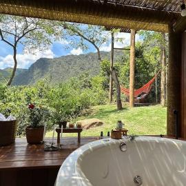 Cabanas da Mata - Cabana Flamboyant - Casa Branca, hotel a Brumadinho