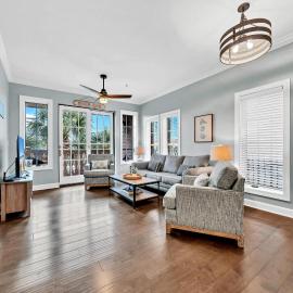 Stunning Village Condo, Overlooking 30A, Beautifully Decorated Recently Updated