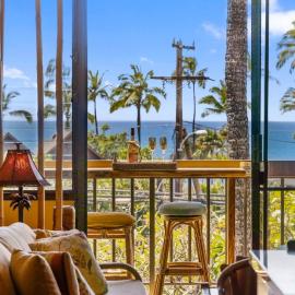 Maui Vista 1312- Front Row Eclectic Updated Oceanview S Kihei condo