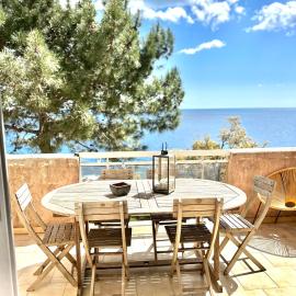 Appartement de charme avec vue mer pour 4personnes