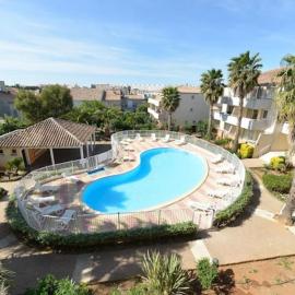 Appartement 2CH, clim, piscine, garage, mer