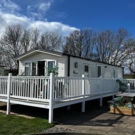 Sandy Bay Caravan Getaway, hotel a Newbiggin-by-the-Sea