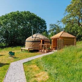 Orchard Yurt Allerford