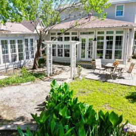 Backyard, Deck & Fire Pit: Conroe Getaway