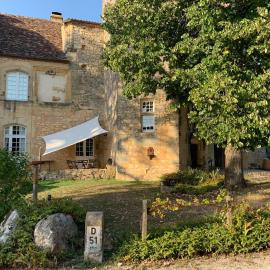 Château de Monsac, hotel i Monsac