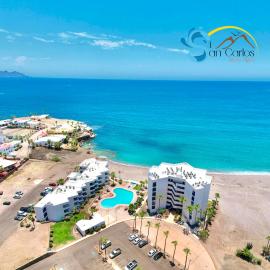 Suite Condominios Posada frente al mar, San Carlos Reservaciones 212, hótel í San Carlos