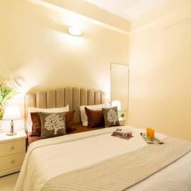Homlee-Vasundhara 2BHK Flat- kitchen-Parking-Lift