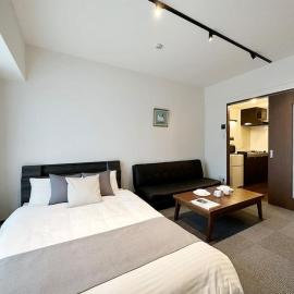 Nagomi by b hotel - Cozy 1BR Apartment with Balcony for 3Ppl