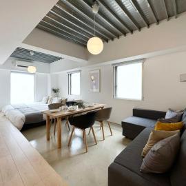 b hotel Arts Dobashi - New Studio Apt in the City Center for 6Ppl