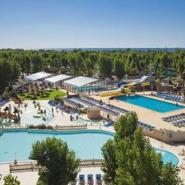 MOBILHOME Lodge 3 chambres, 500m plage, camp 5 étoiles, hotel sa Vendres