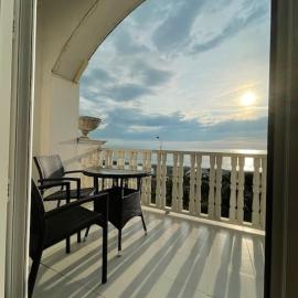 Sea view studio apartment in Gonio-Kvariati