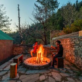 ELIVAAS Signature 3 BHK Cottage with Garden & Sauna - Silvana