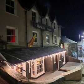 Harlech House, hotel Harlechben