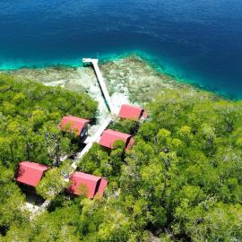 Raja Ampat Blue Sea、Besirのホテル
