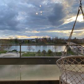 Ferienwohnung Rheinblick, hotel u gradu 'Kehl am Rhein'