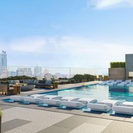 2BR Condo near Rainey St - Heated Pool - Gym - Bar