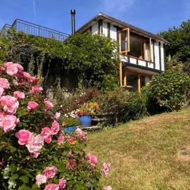 Stunning house, fenced garden, and outdoor dining!, hotel a Hennock