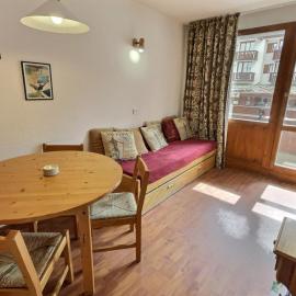 Appartement ski aux pieds Val d'Isère, pour 4, balcon, animaux acceptés - FR-1-411-153