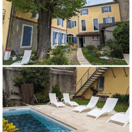 "Le Jardin sur l'Eau "chambres d'hôtes et appartements tout confort, hotell i Aire-sur-lʼAdour