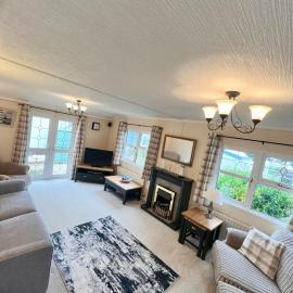 Trimingham में, होटल Luxury spacious lodge on Trimingham house caravan park, near Cromer and Mundesley