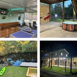 Bay Breeze Bliss-Hot Tub, Bar and Canal 5mi to Beach, hotel in Shoreline Park