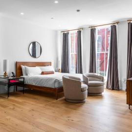 DTWN Historic Hotel, West Market Square View, King Bed, Room # 200