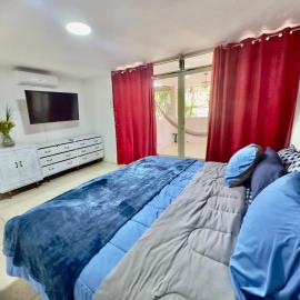 Apartamento Único en Caracas 3 habitaciones, 3 baños, terrazas, hamaca, estacionamiento, smartv, wifi y una decoración brutal estilo Art Déco - Moderno
