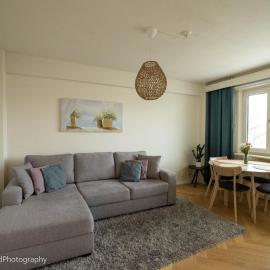 Ydinkeskusta kaksio Saimaa näkymillä, AC, WiFi, parveke, hotel in Lappeenranta
