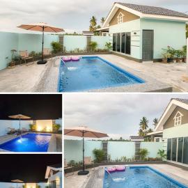 ISLAMIC Pak Kop Homestay with private pool, hotel in Nibung Tebal