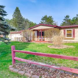 Dog-Friendly Michigan Home w/ Deck & Fire Pit!