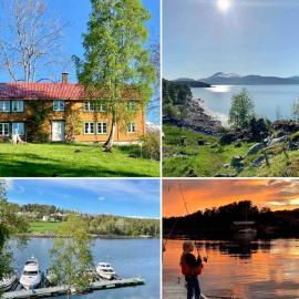 Draget gård, historisk våningshus ved sjøen, rett utenfor Molde, hotel sa Molde