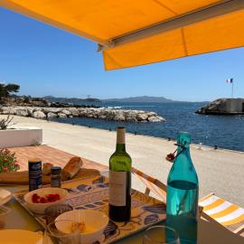 Horizon Bleu Bandol : appartement pieds dans l’eau