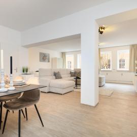 Primero City-Loftdomizil I 84qm Innenstadt Rathaus I Gemeinschaftsterrasse 6 P