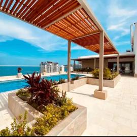 Hermoso ApartaSuite en Playa Salguero!/Rodadero, hotel in Gaira
