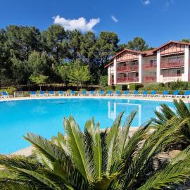 Biscarrosse में, होटल Appartements au coeur du golf, proche du lac et vélodyssée