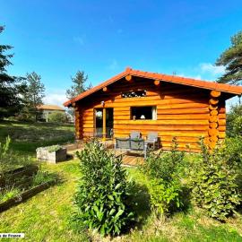 Pialous:Chalet en rondins avec Espace Détente
