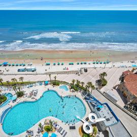 Luxury 14th Floor 1 BR Condo Direct Oceanfront Wyndham Ocean Walk Resort Daytona Beach | 1410