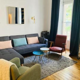 Appt de charme T3 50m2 hypercentre Cauterets
