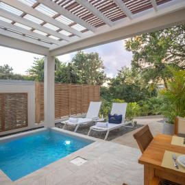 CocoonHuts Residences Martinique, hotel Le Lamentinben