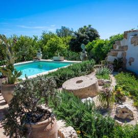 Country house La Virgy with exclusive pool and sea view