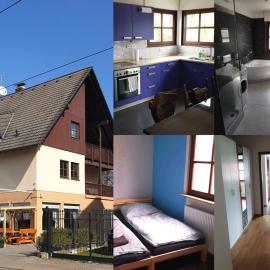 Ferienwohnung mit 123qm für 8 Personen mit sehr großem Garten, einfache Innen-Ausstattung, hotell Leipzigis