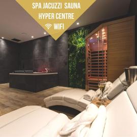 Le SPA & Cocon - Jacuzzi - Sauna - Clim - Melina&Alfred