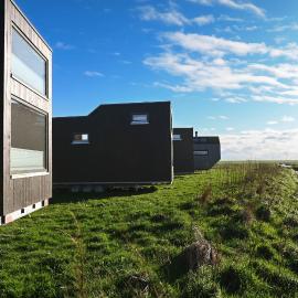 Tiny House Nature 14 Zur Meerseite - Green Tiny Village Harlesiel, hotelli kohteessa Carolinensiel
