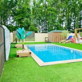 Maison 3 chambres avec piscine chauffée