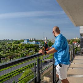 Apartament Sikorskiego Olsztyn - NAJLEPSZY WIDOK - Klimatyzacja - Garaż, Hotel in Olsztyn
