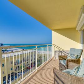 Patio! 5th-Floor Gulffront Condo on Madeira Beach