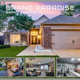 4 bed Grand Prairie Luxury House, Prime Location!
