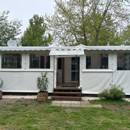 Mobil home camping Lalande Mimizan