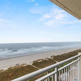 North Myrtle Beach 1BR Oceanfront Condo at Bay Watch